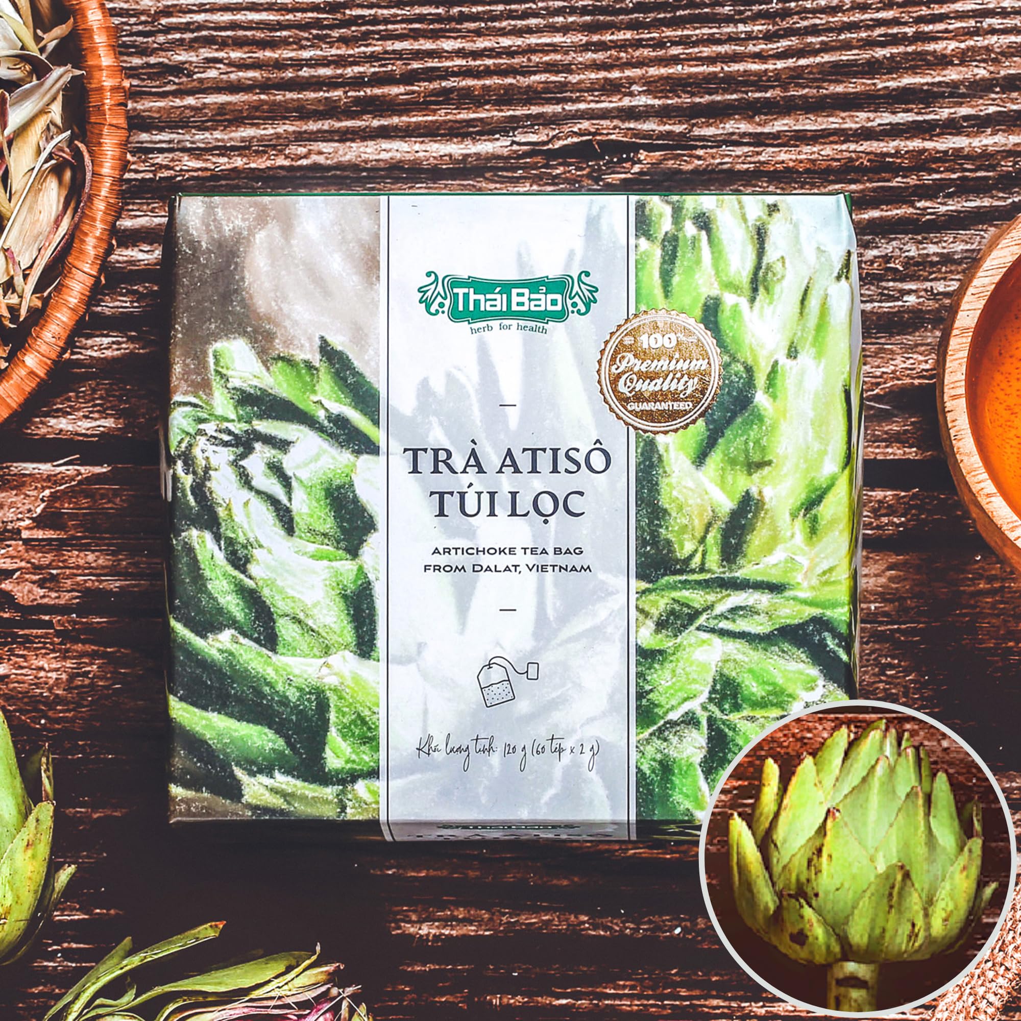 Amazon | 【Thai Bao】アーティチョークハーブティー（ティーバッグ60 