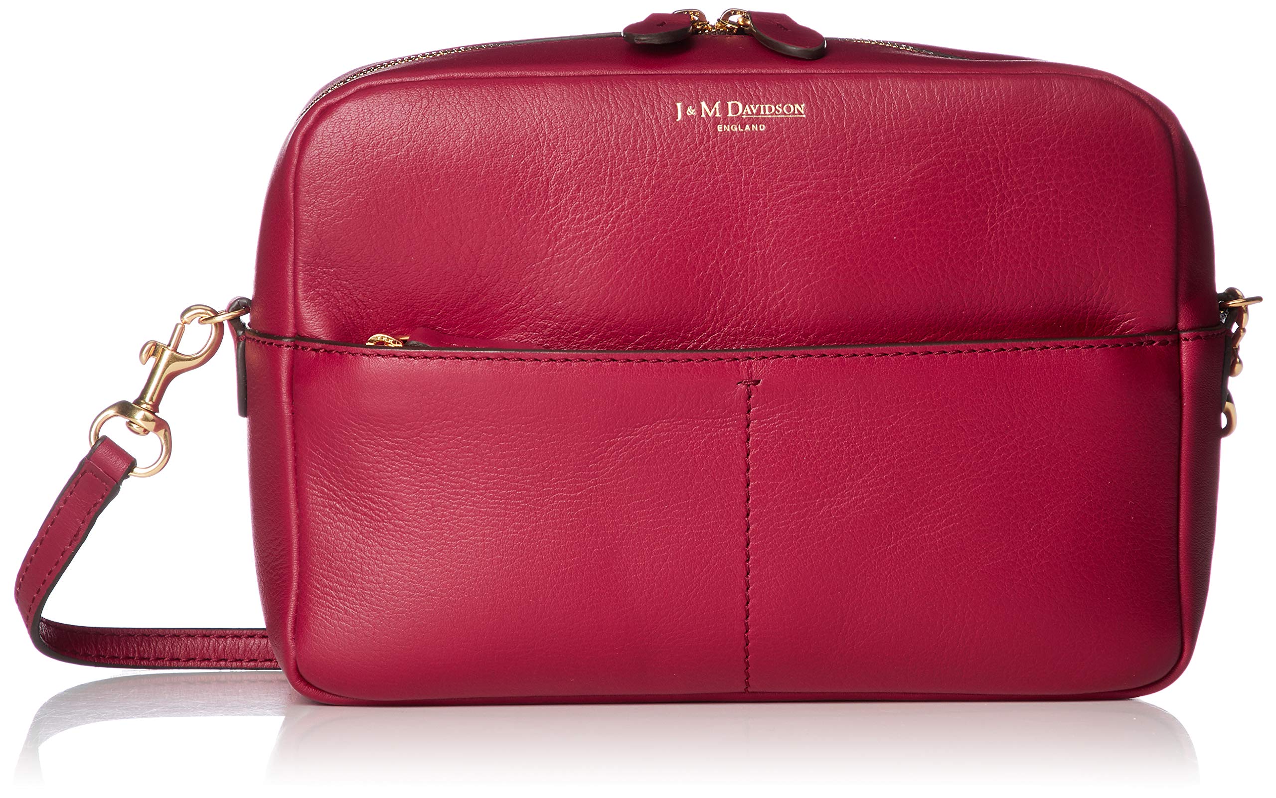 J&M Davidson Shoulder Bag, 2-Way J&M GABBY 1485 7314 8480 BURGUNDY  