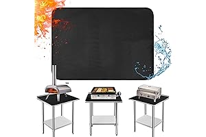 Heavy-Duty 24x31 Inch Grill Protective Mat - Heat and Fire Resistant BBQ...