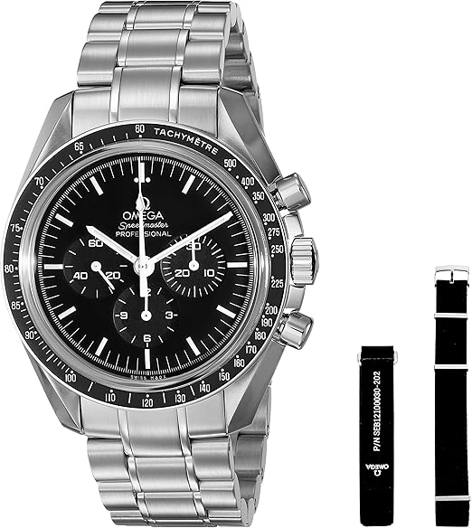 Omega Speedmaster Moonwatch Steel Black Dial Manual Wind  311.30.42.30.01.006 : Amazon.de: Fashion