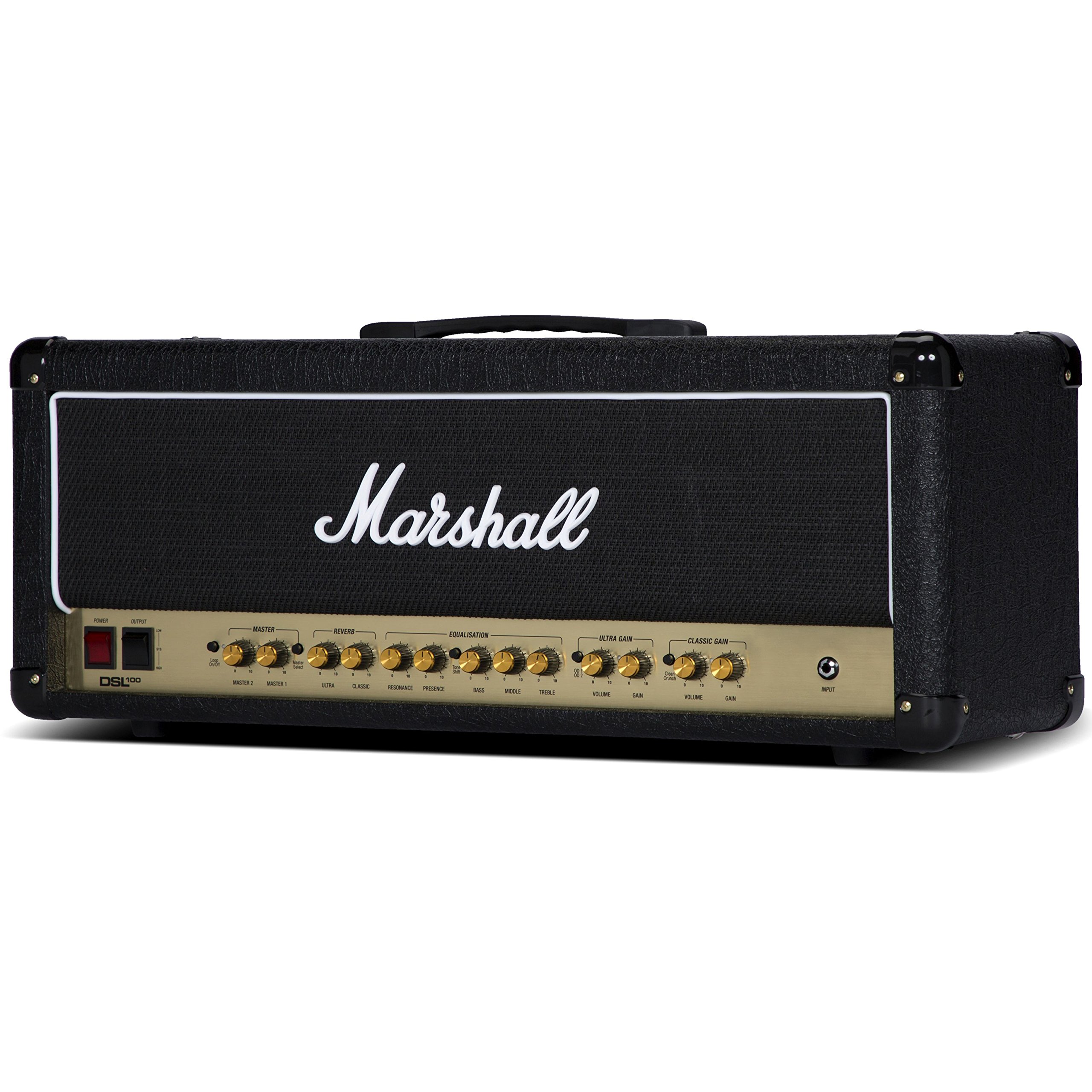DSL100HR 2-Channel Valve Head 100W (Black) - Amplificatore a tubo per chitarre elettriche