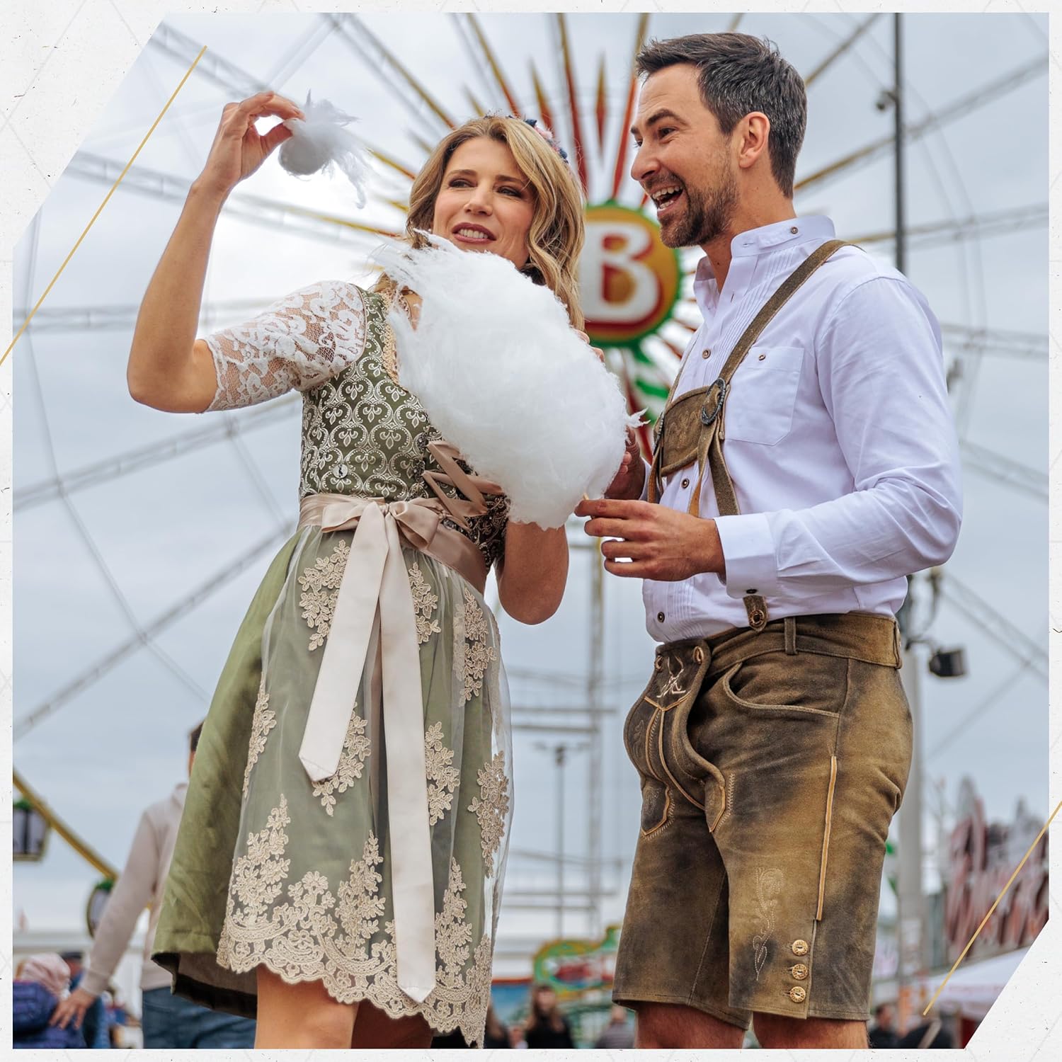 Dirndl Dresses Women Traditional German Oktoberfest Costumes Women - Authentic Dirndl - Image 7