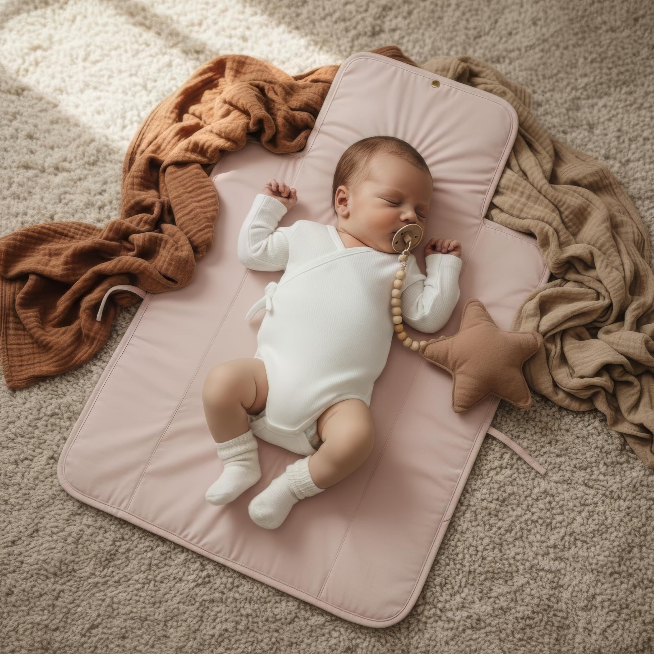 Schöne tragbare Baby-Wickelunterlage