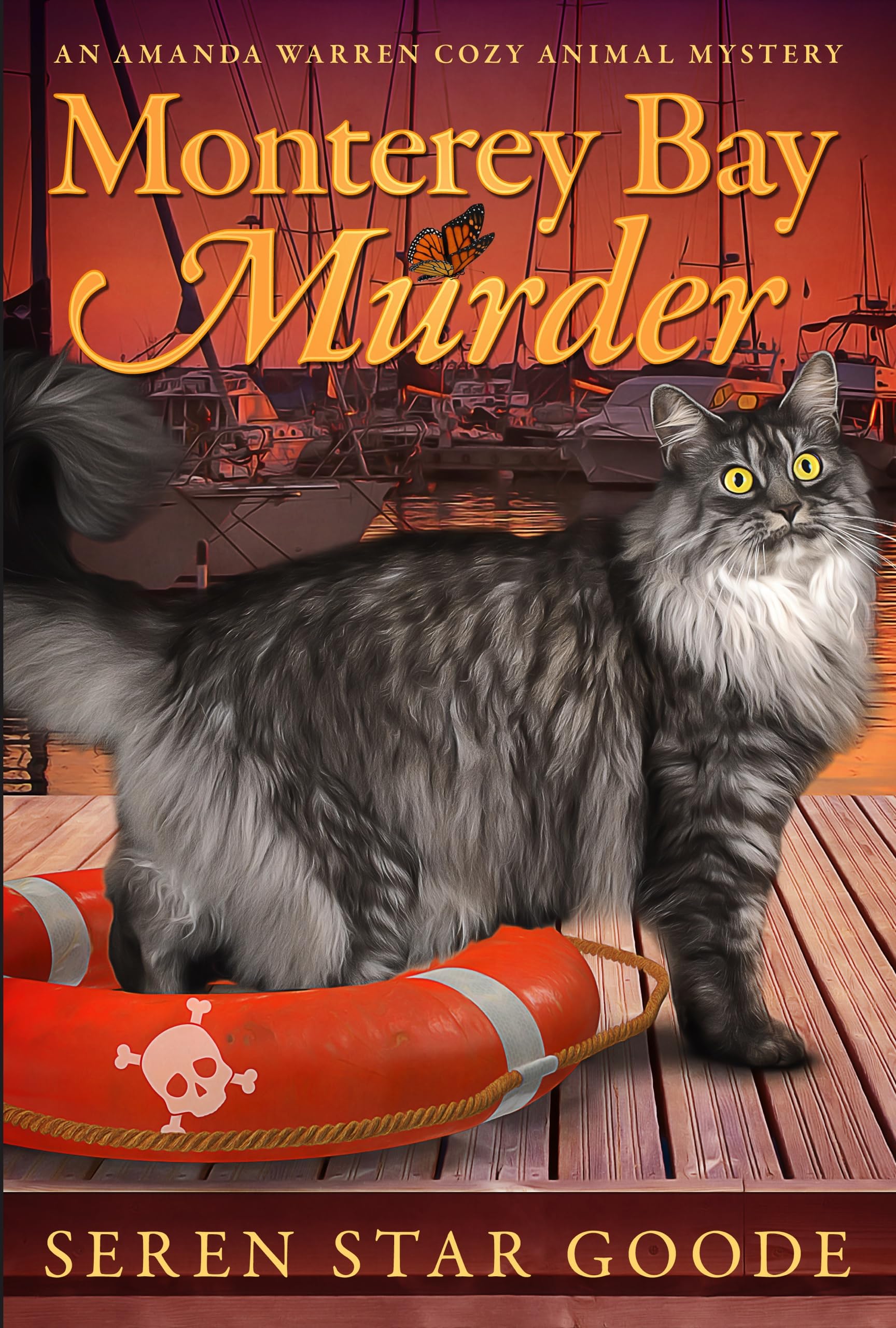 Monterey Bay Murder (Amanda Warren Cozy Animal Mystery Book 2)