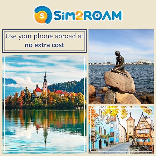 Miniatura 23 de SIM2ROAM Europe Data SIM Card prepago 10GB 30 días Datos de alta velocidad 5G/4G/LTD - Francia, Reino Unido, Alemania, Italia, España, Irlanda
