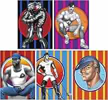 Amazon.com : Tom of Finland Postcard Print Set : Office Products