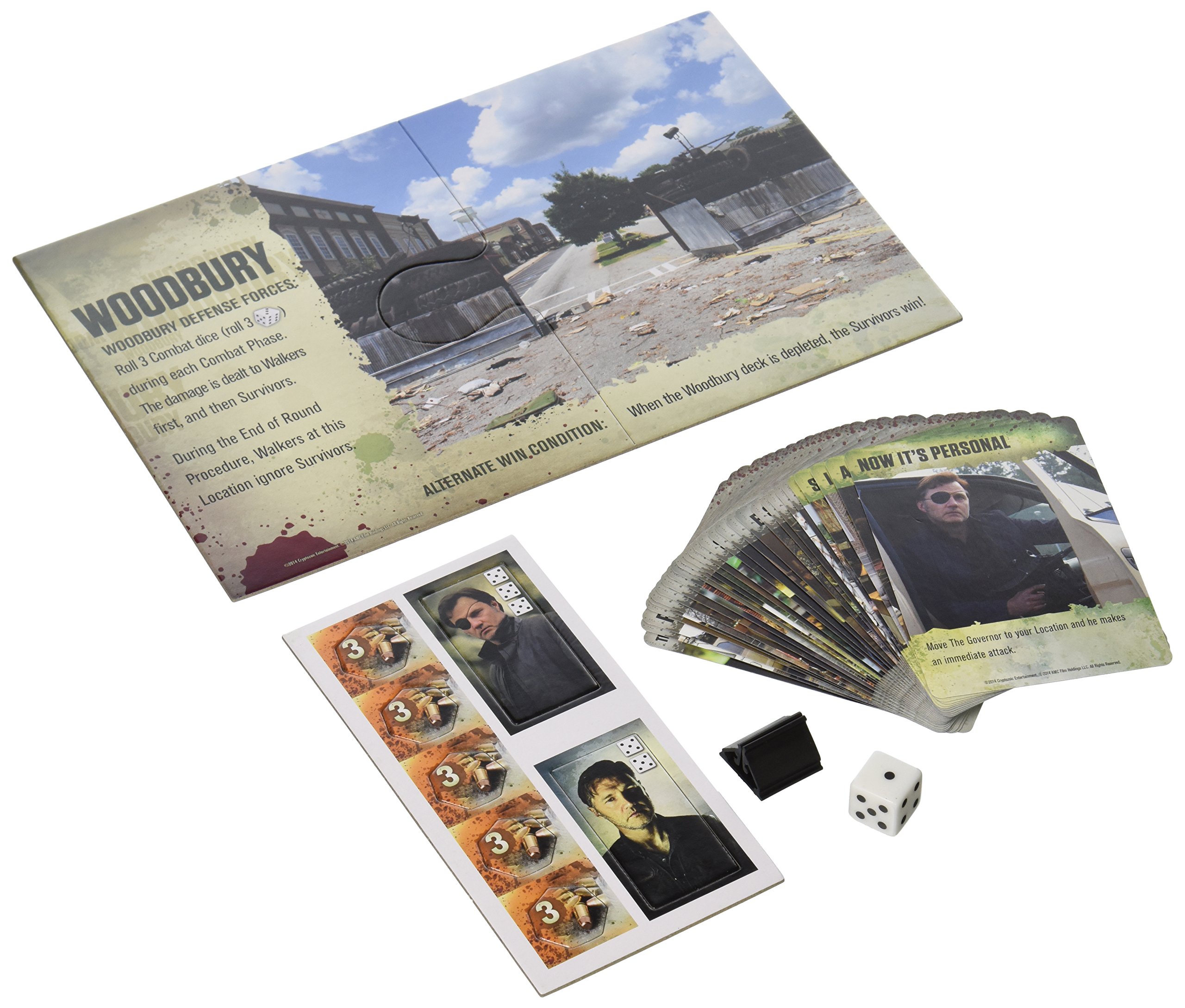 Amazon.com: The Walking Dead Woodbury Expansion : Hyra, Matt: Toys