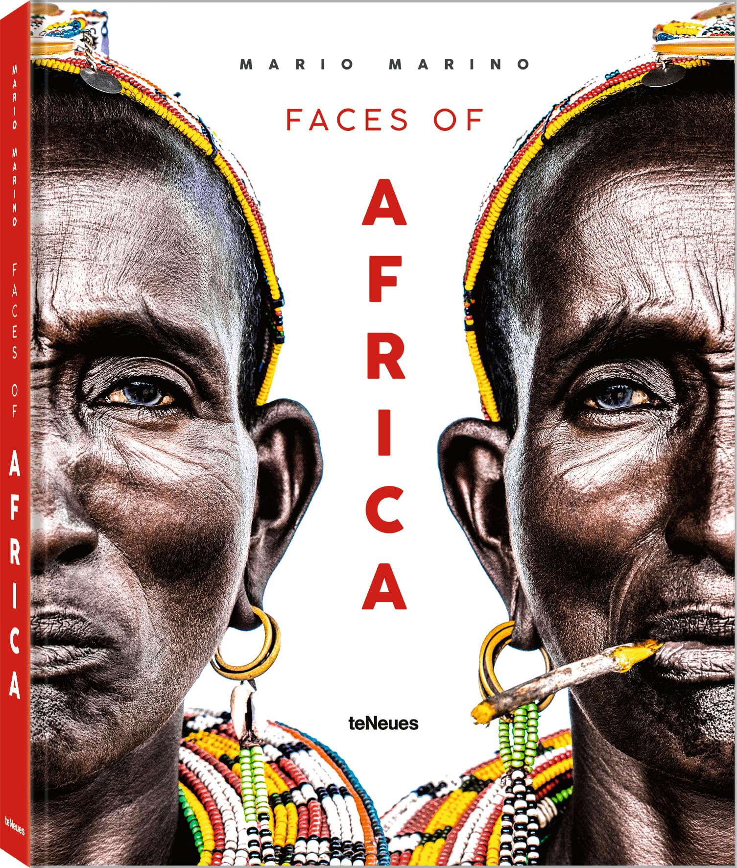 Faces of Africa by Mario Marino (Hardback Book)