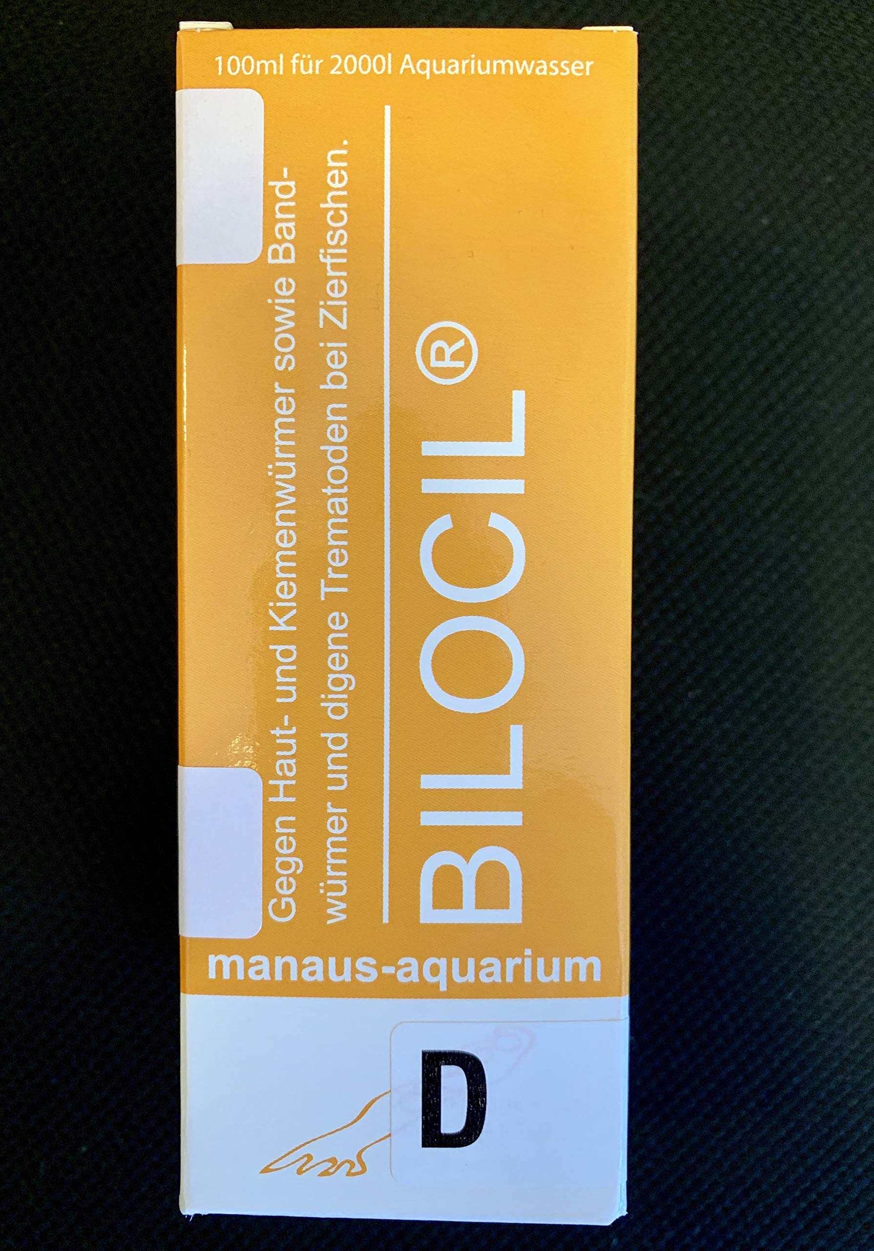 BILOCIL® D Manaus-Aquarium-Production 100ml Medikament gegen Kiemenwürmer