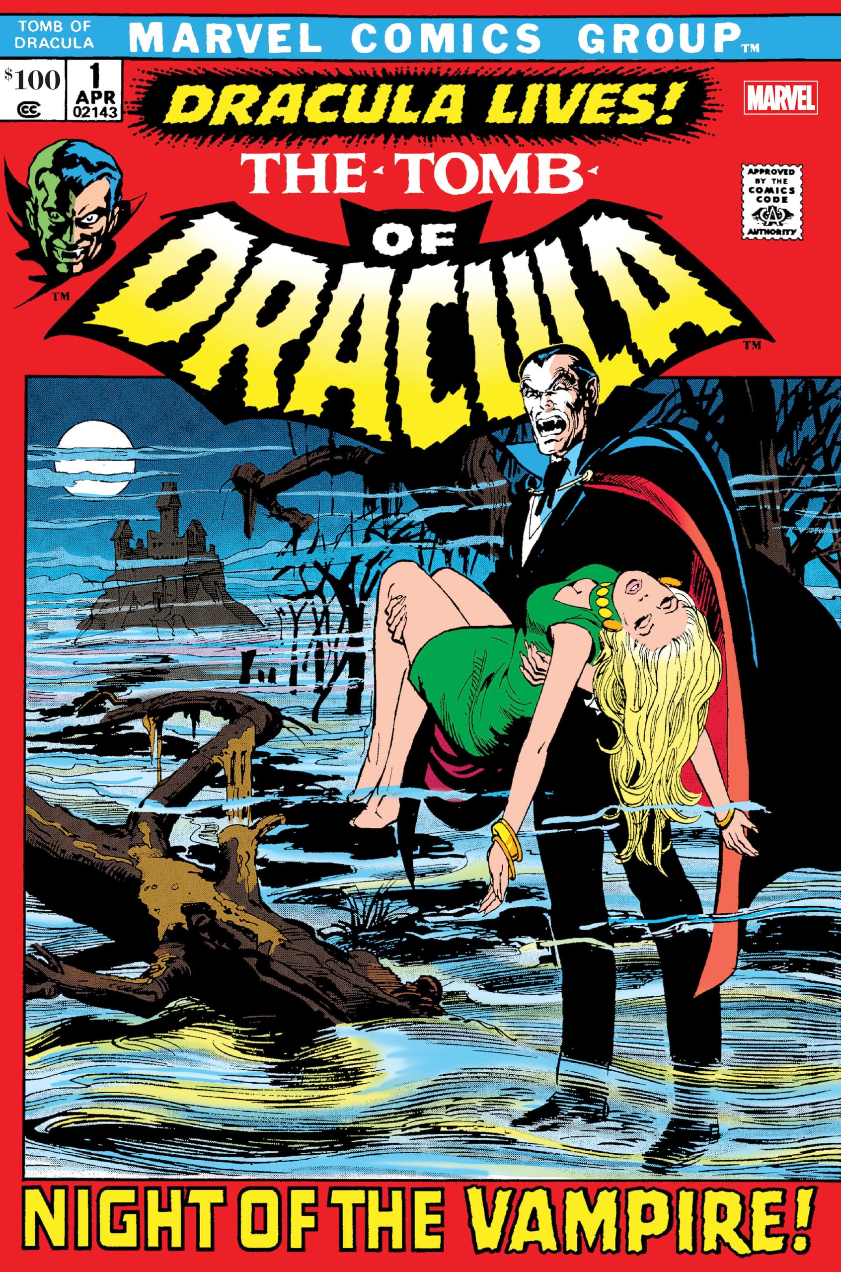 Tomb of Dracula Omnibus Vol. 1 (New Printing 2): Neal Adams Cover