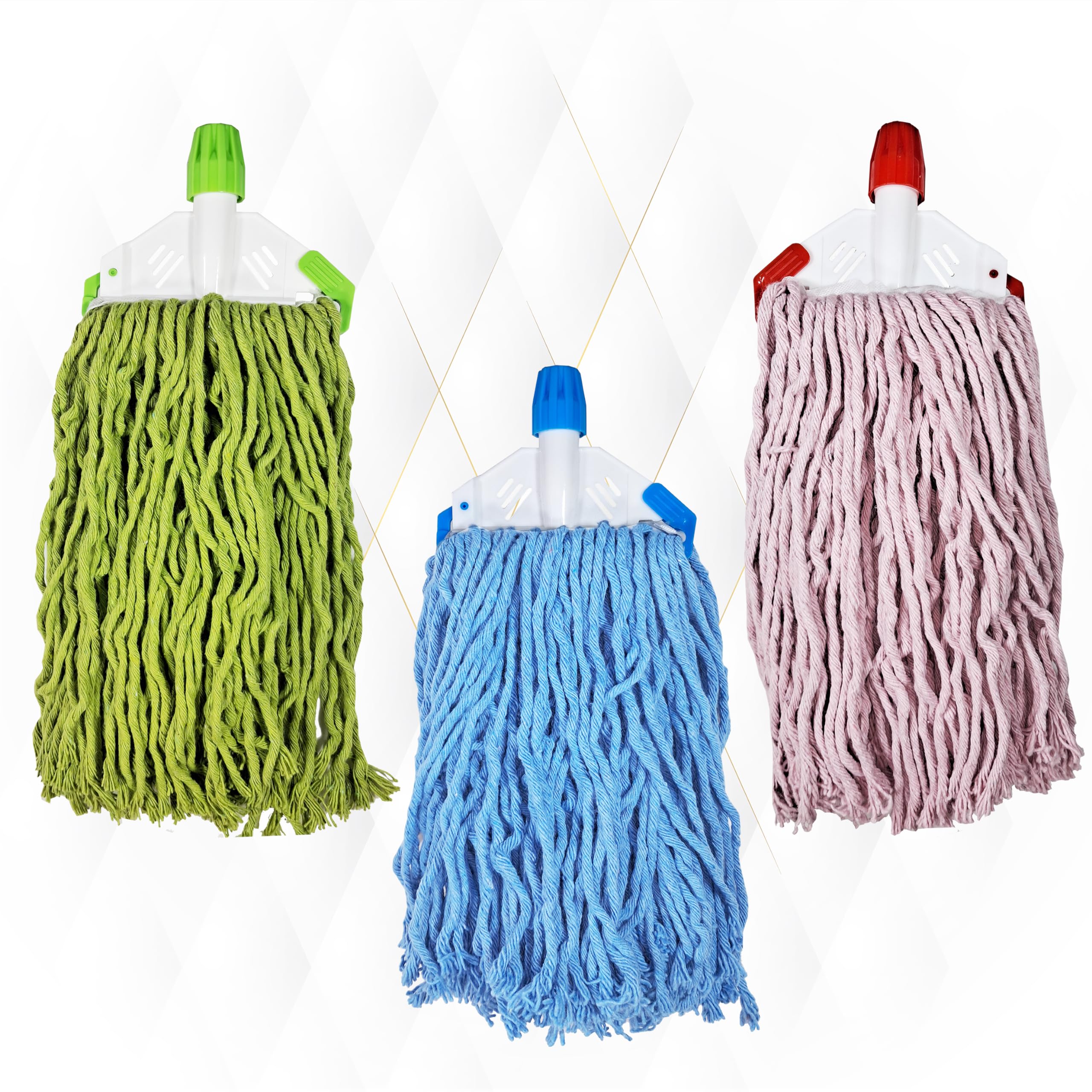 UMD 400gm Single Color fine Cotton mop Pack of 3 Pieces (B0CQVJQJ6M) Amazon Price History, Amazon Price Tracker