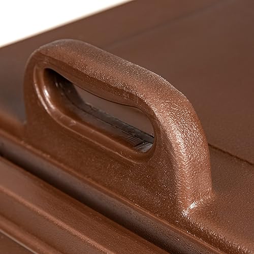 Miniatura 11 de Transportadora de bandeja de alimentos Carlisle Cateraide, con aislamiento, con carga frontal, con capacidad para 5 bandejas, Marrón, 1