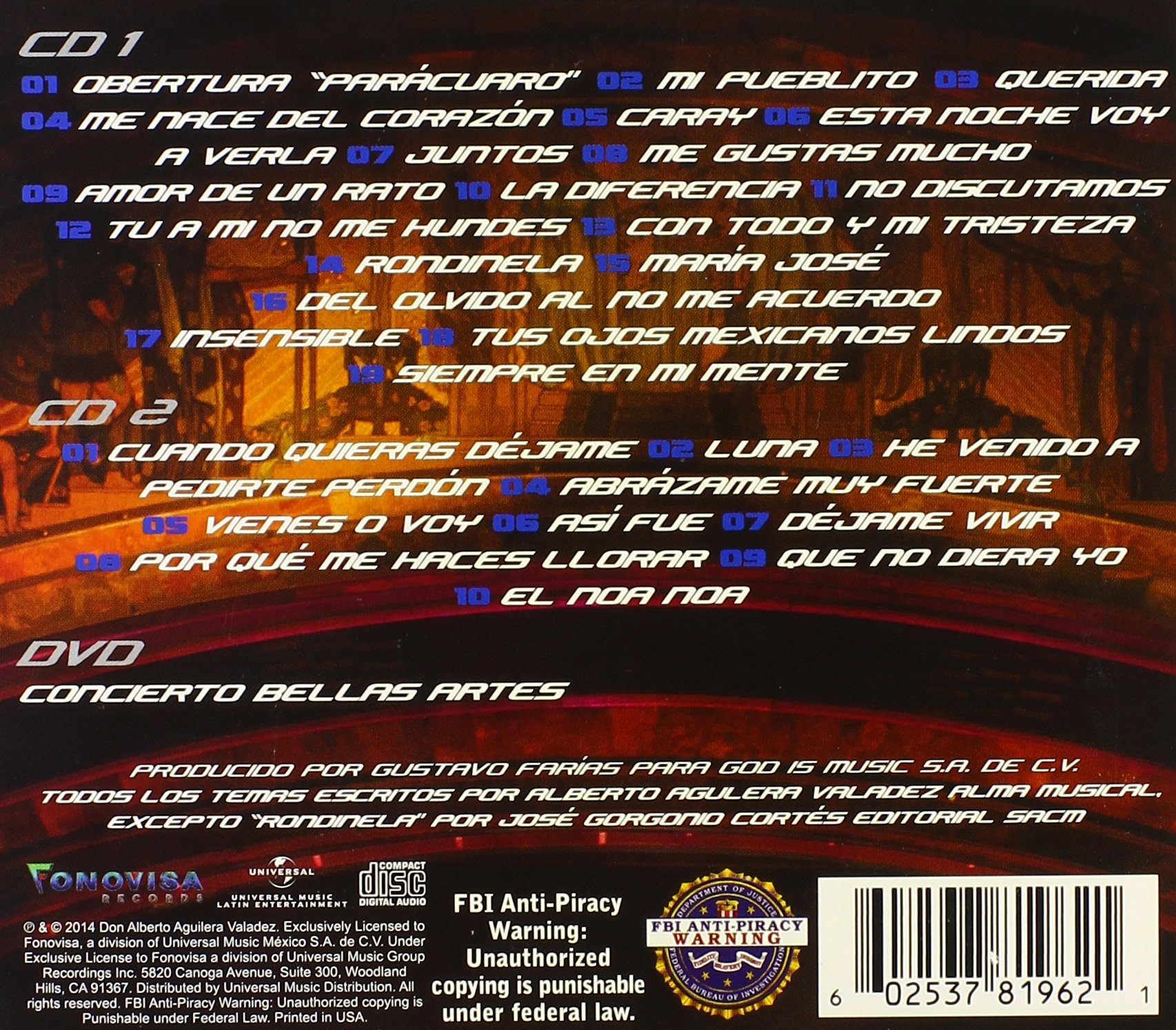 Mis 40 En Bellas Artes [Deluxe Edition] [2CD/1DVD]