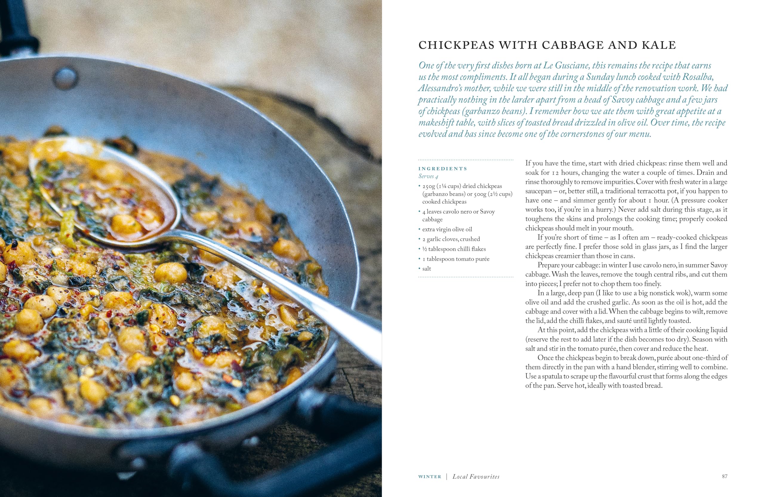 A Tuscan Table: Seasonal Vegetarian Recipes from Italy