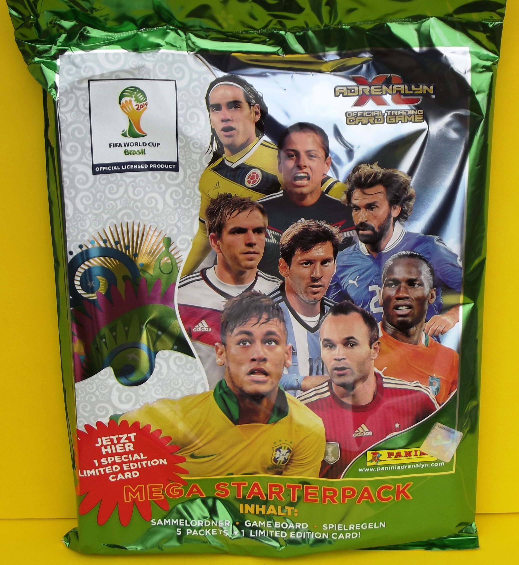 panini 059021 – Adrenalyn World Cup 2014 Brazil ilk dolum : Amazon