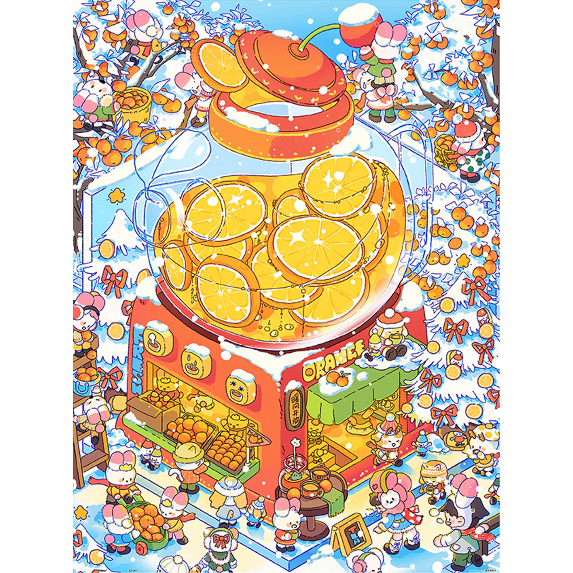 完成済み1,200ピース　ジグゾーパズル Amazon | ピントー(Pintoo) 1200ピース プラ製ジグソーパズル