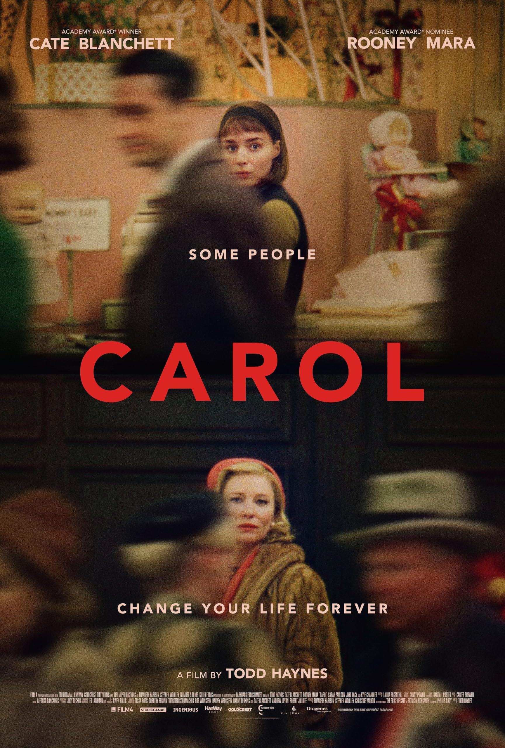 Carol Movie Poster Print Wall Art Image Home Decor Artworks in Different Sizes
