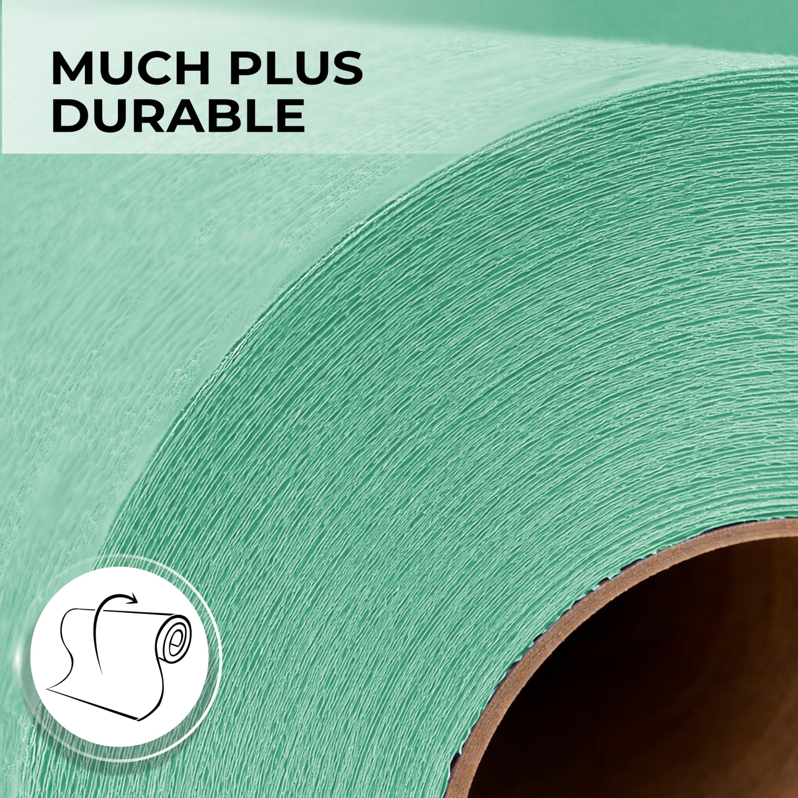 Drap Examen Medicaux à la Paraffine - 4 Rouleaux Imperméables - Papier Table Massage Vert