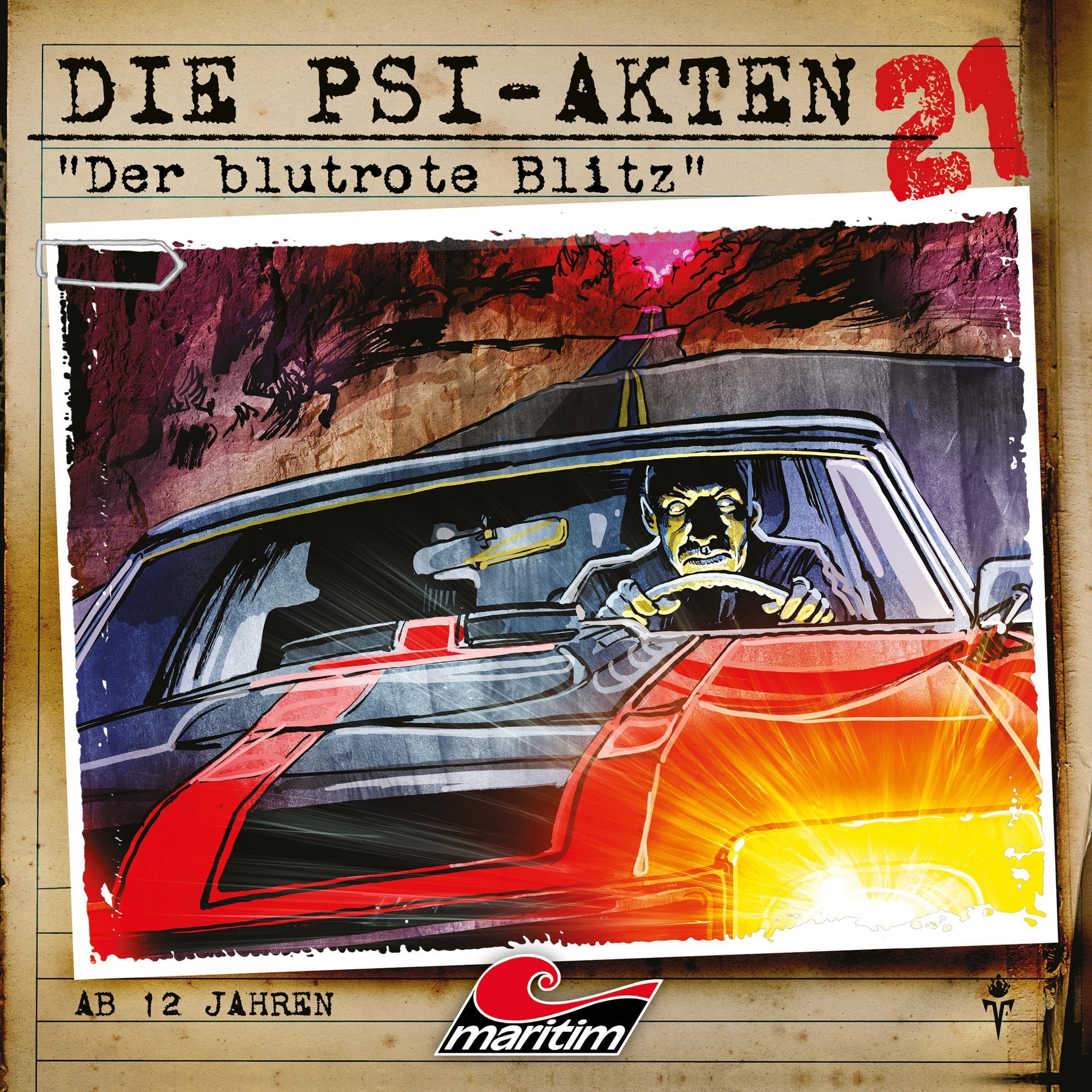 Cover art for Der blutrote Blitz