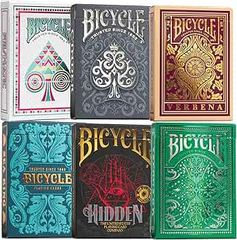 Amazon.com: Bicycle Collector's Edition: 6-Deck Bundle Featuring