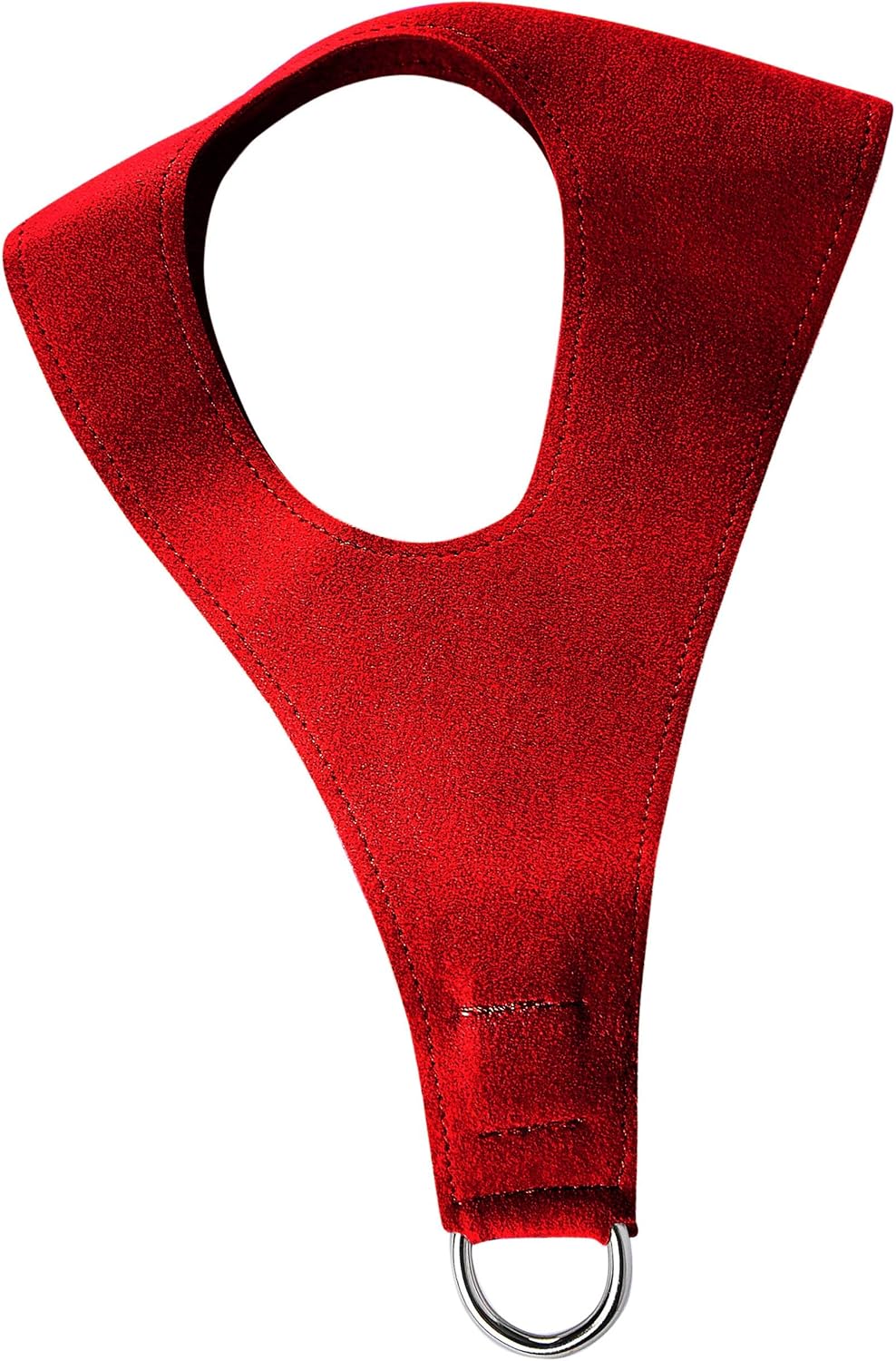 Susan Lanci Designs Premium Ultrasuede Step in Harness for Dog and Pets, Red, Medium