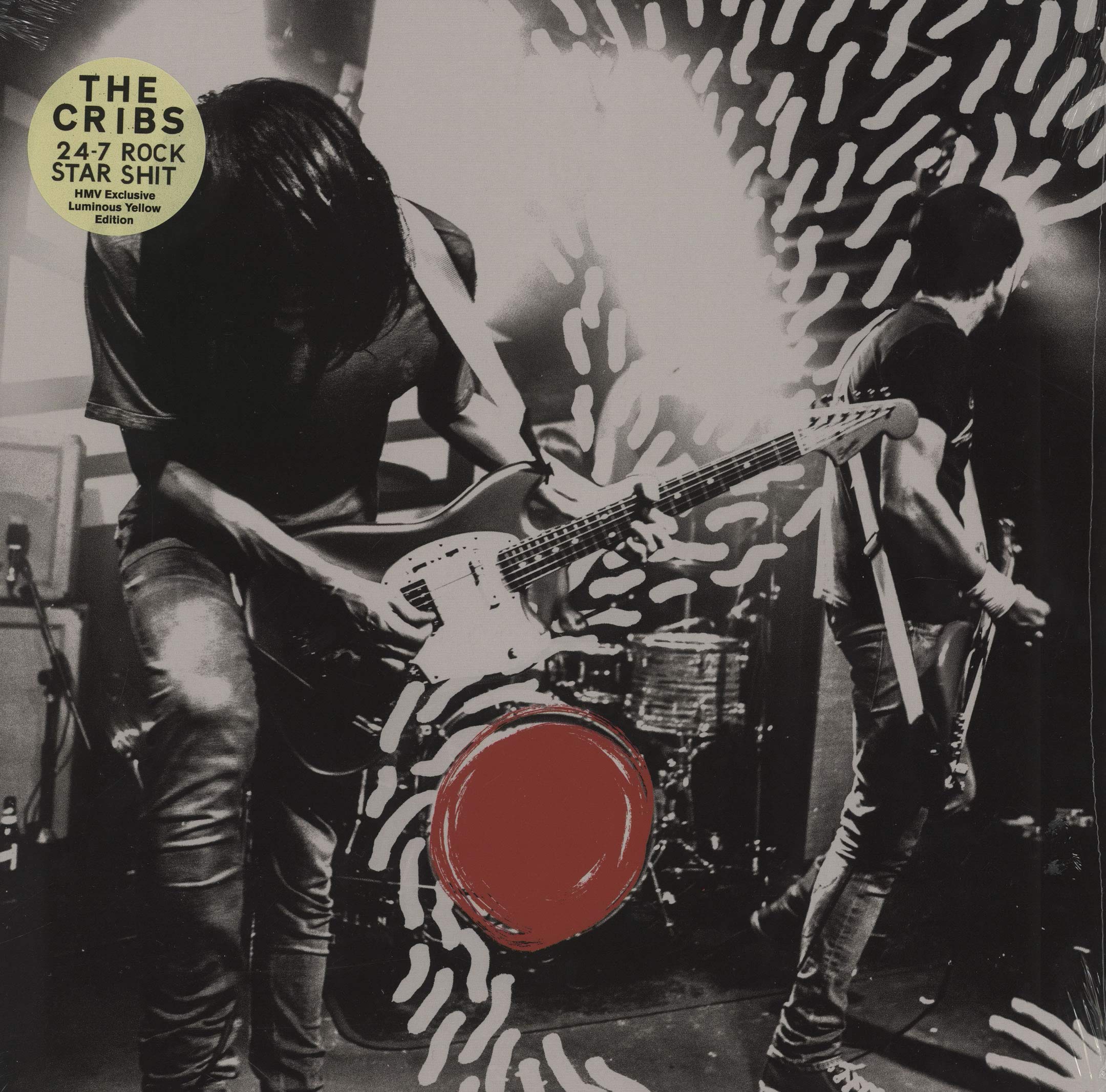 Cribs 24-7 Rock Star Shit - Luminous Yellow Vinyl LP Vinyl NEW