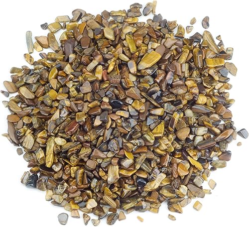 Miniatura 88 de Cherry Tree Collection 1/2 Pound Polished Tumbled Gemstone Chips, Pebbles, Crystal Chips Bulk for Jewelry Making, Healing, Plants, Succulents, Multi