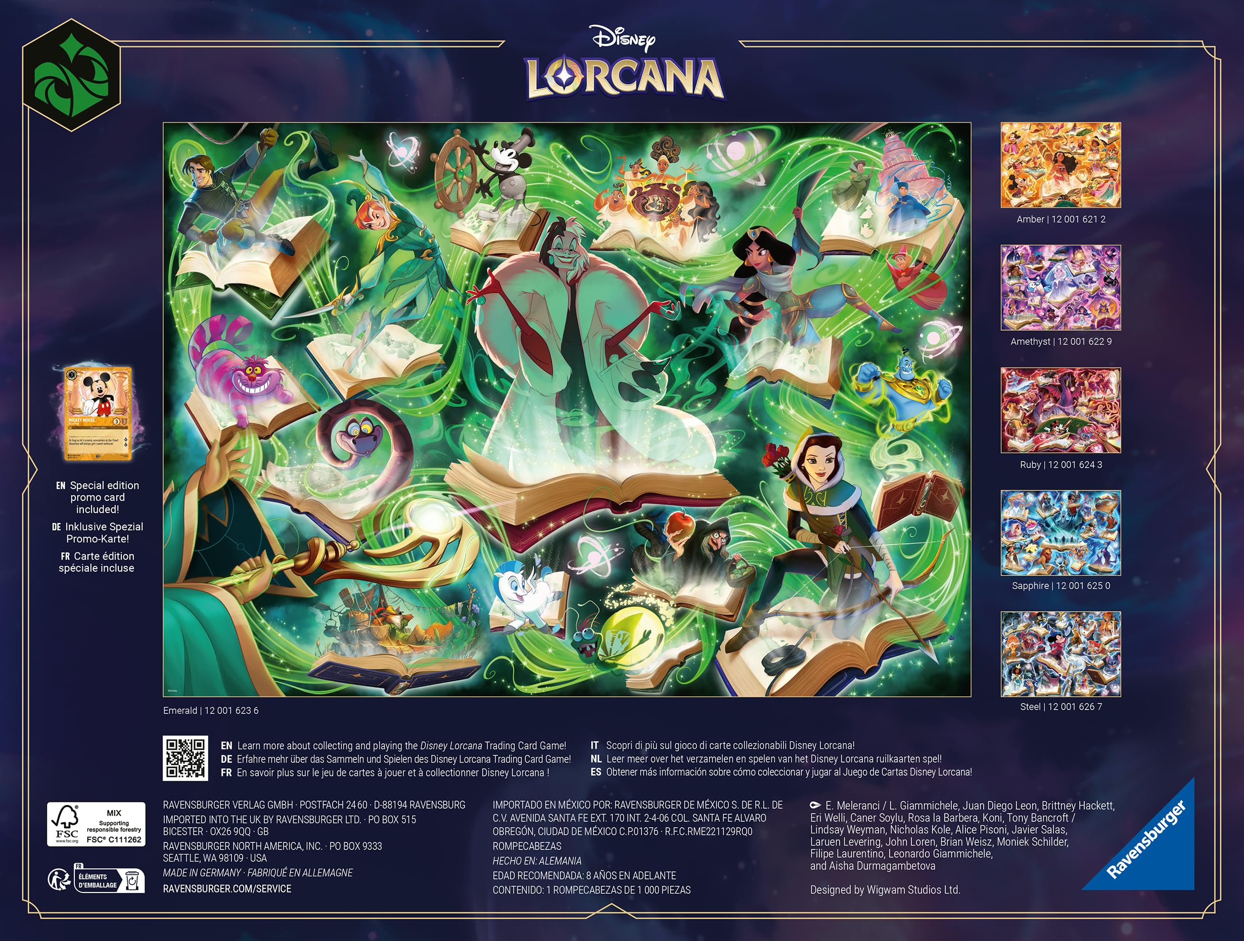 Amazon.com: Ravensburger Disney Lorcana - Glimmers of The Realm