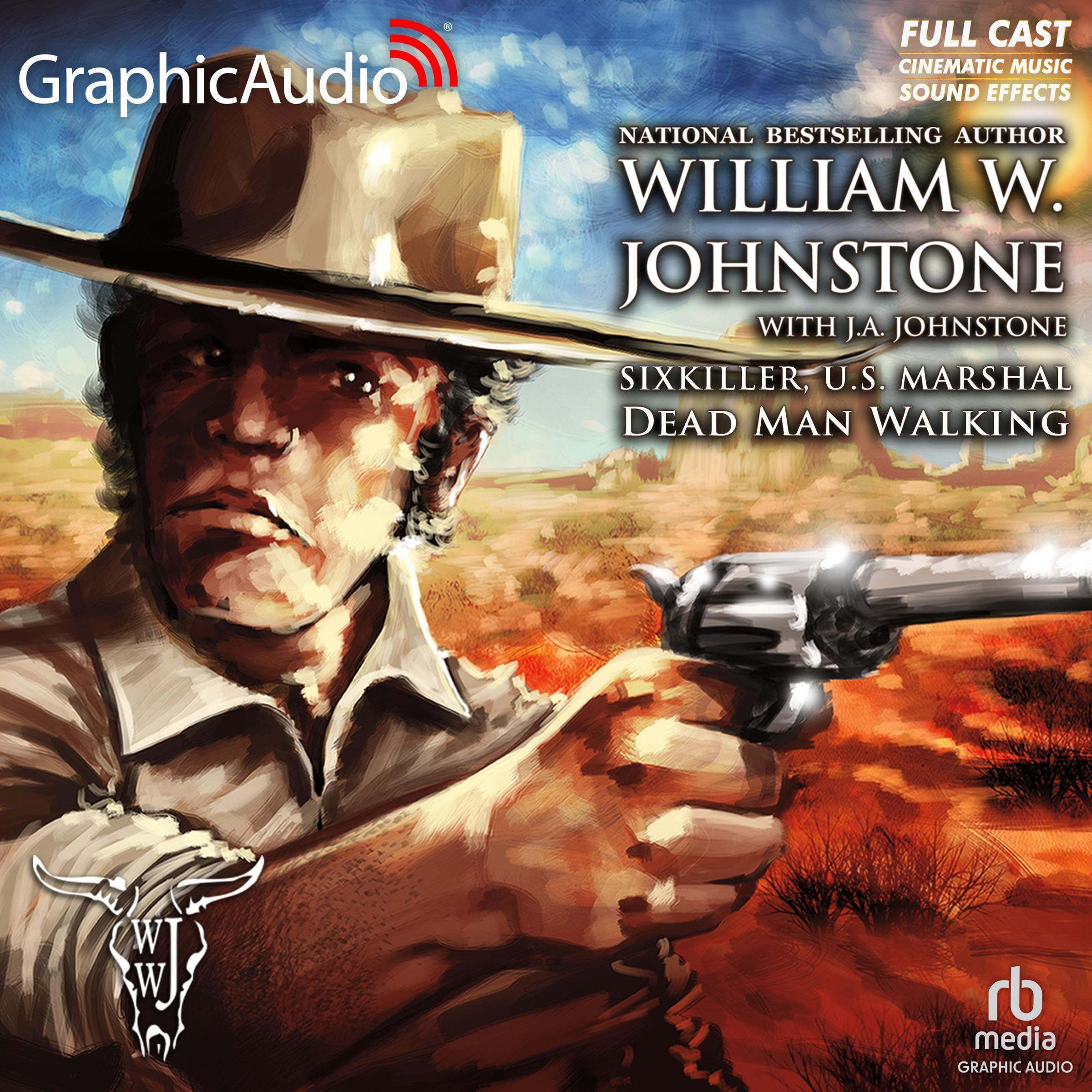 Cover art for Dead Man Walking [Dramatized Adaptation]: Sixkiller, Book US Marshall, Book 6