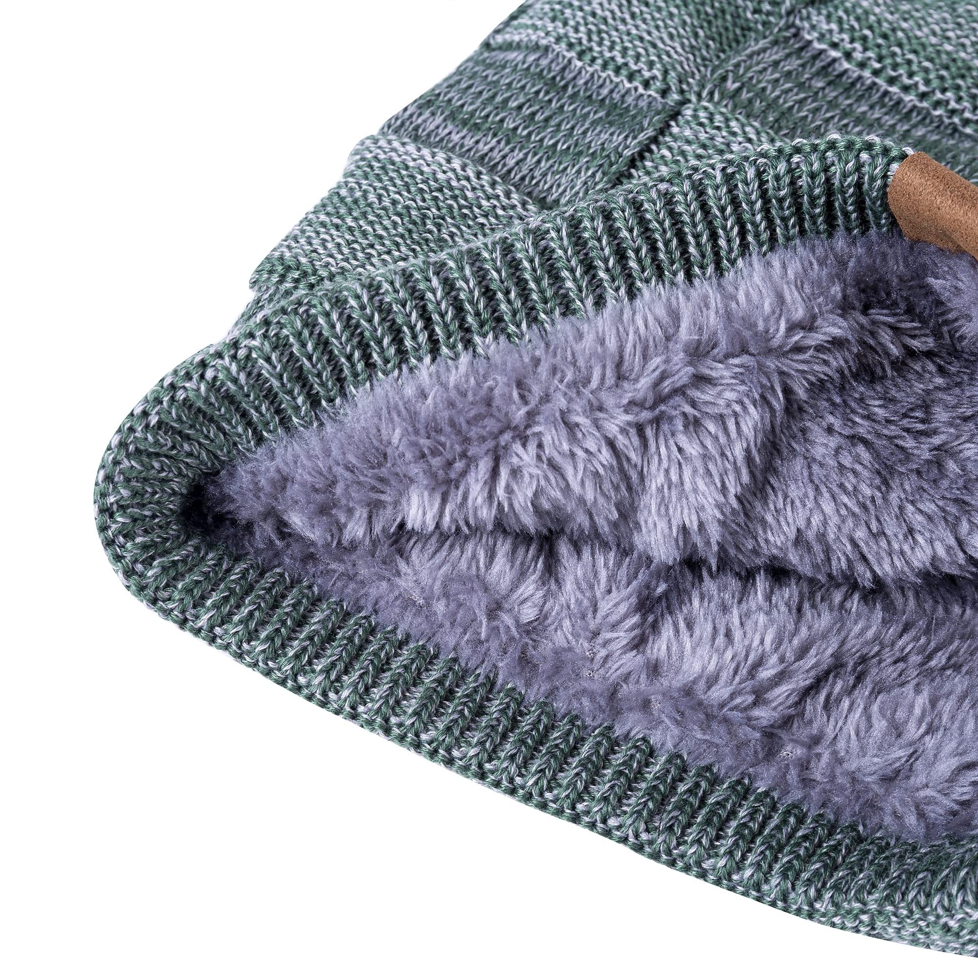 REDESS Cappello a Berretto per Uomini e Donne Cappelli Caldi Invernali in Maglia Slouchy Cappello a Cranio Spesso