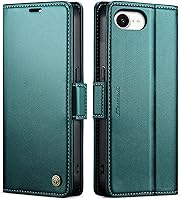 Vista 30 de QLTYPRI Funda tipo cartera para iPhone 11, de piel sintética de alta calidad, con cierre magnético, con bloqueo RFID, ranuras para tarjetas