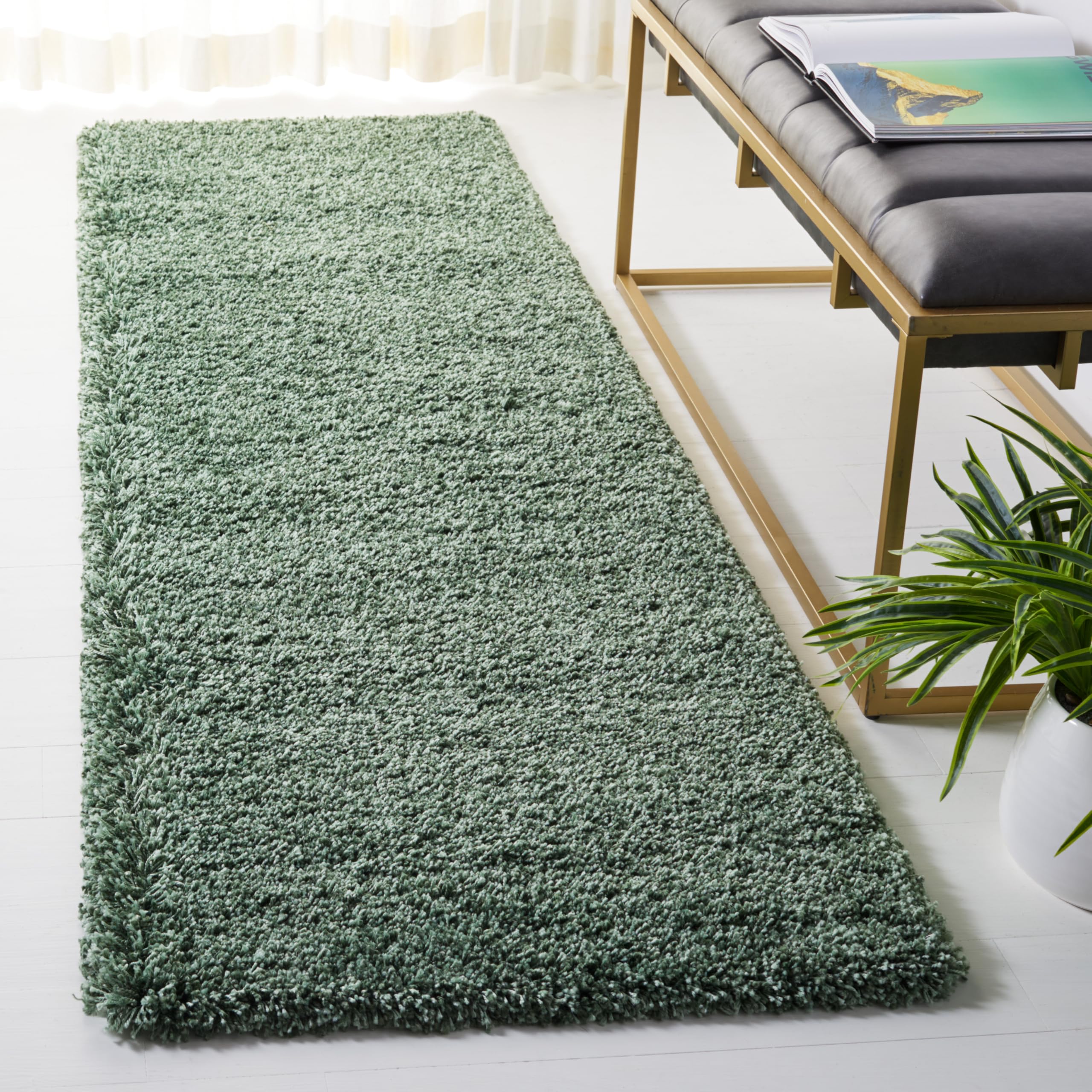 SAFAVIEH Hudson Shag Collection Runner Rug - 2'3