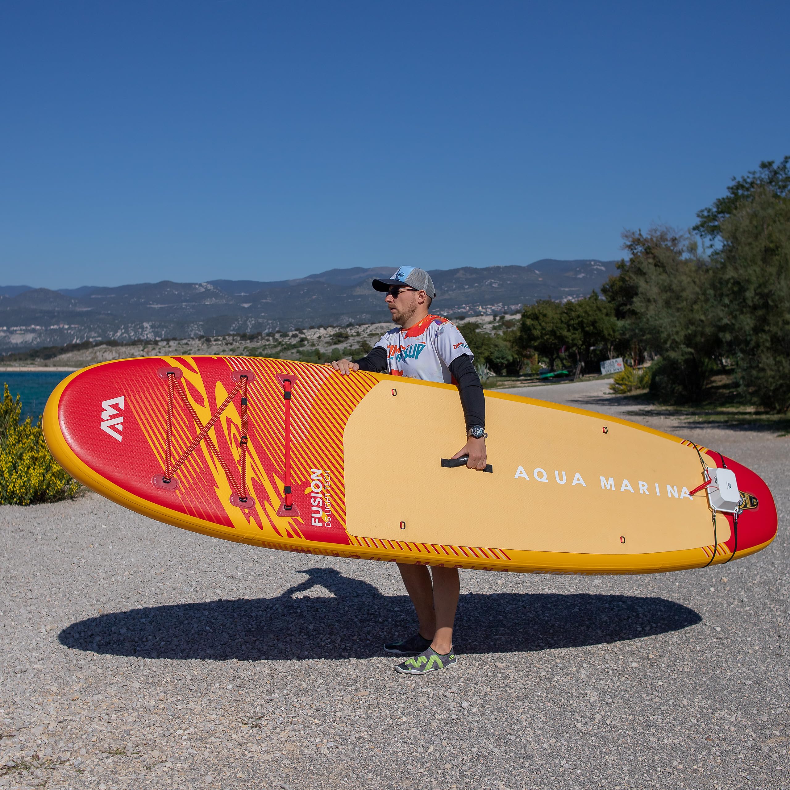 Aqua Marina Fusion 10'10" Before Sunset 2026 – Aufblasbares SUP Board Allround für Anfänger – Stand Up Paddle Board Komplettset – Limited Edition