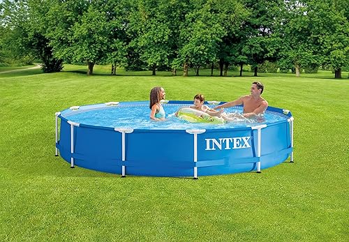 Miniatura 3 de Intex AK Sports 775237 - Piscina metálica (144.1 x 29.9 in), color azul