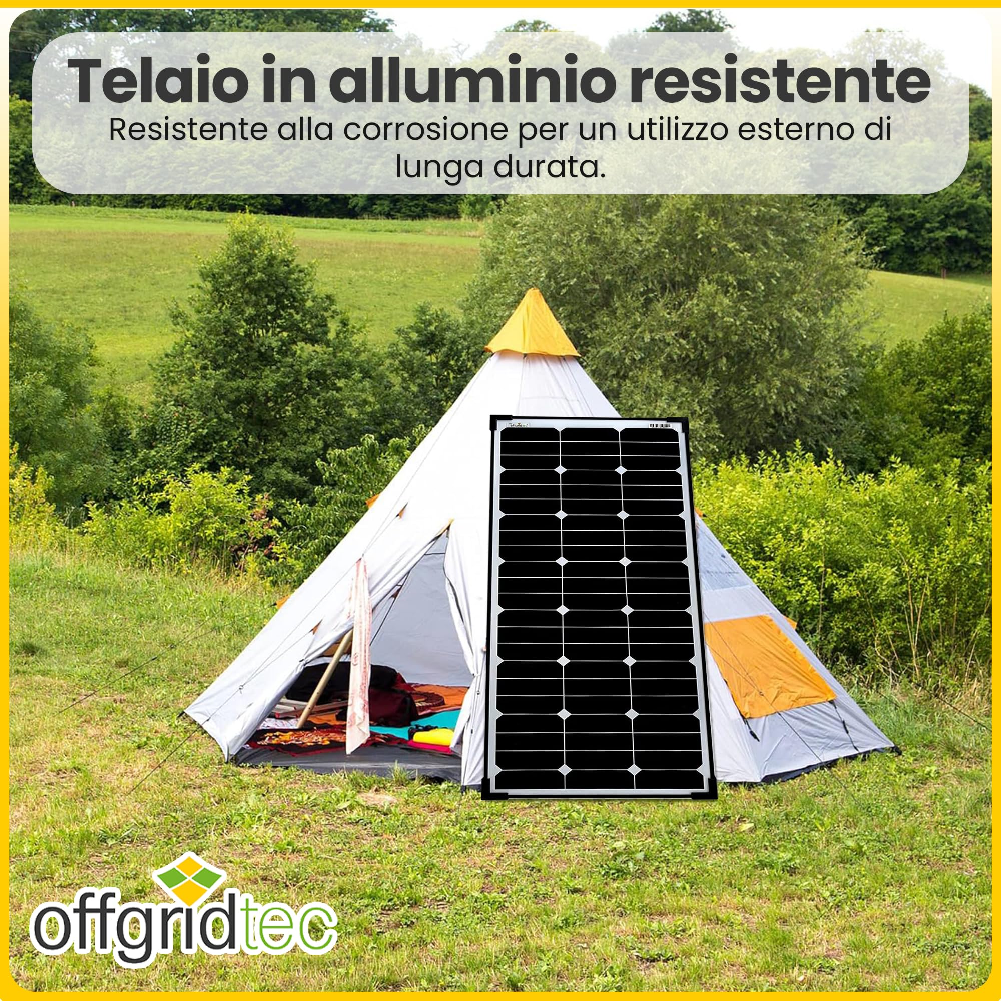 Offgridtec SPR-Ultra-80 Pannello solare High-End SLIM da 80 W 12 V