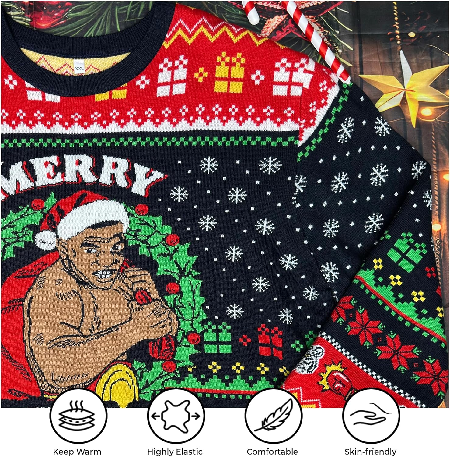 Merry Chrithmith Ugly Sweater - Ugly Christmas Sweaters -Well Happy Birthday Jesus Xmas Sweater - Knitted Xmas Sweater - Image 4