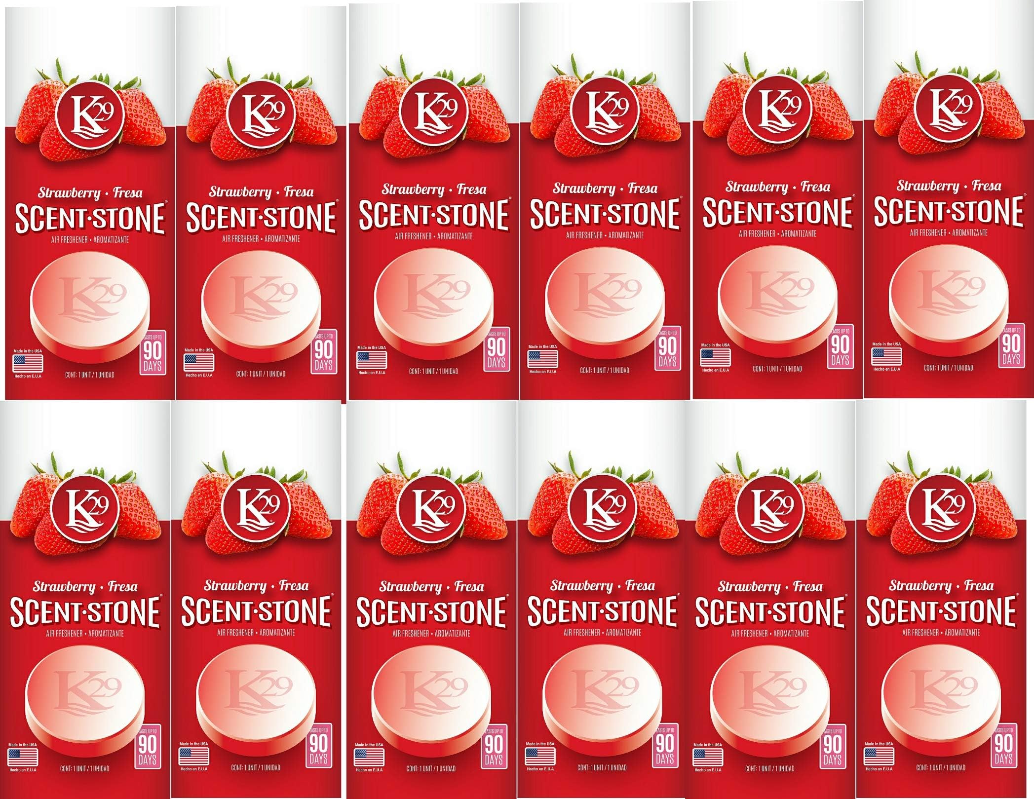 Scents Strawberry Scent Stone - 12 Pack