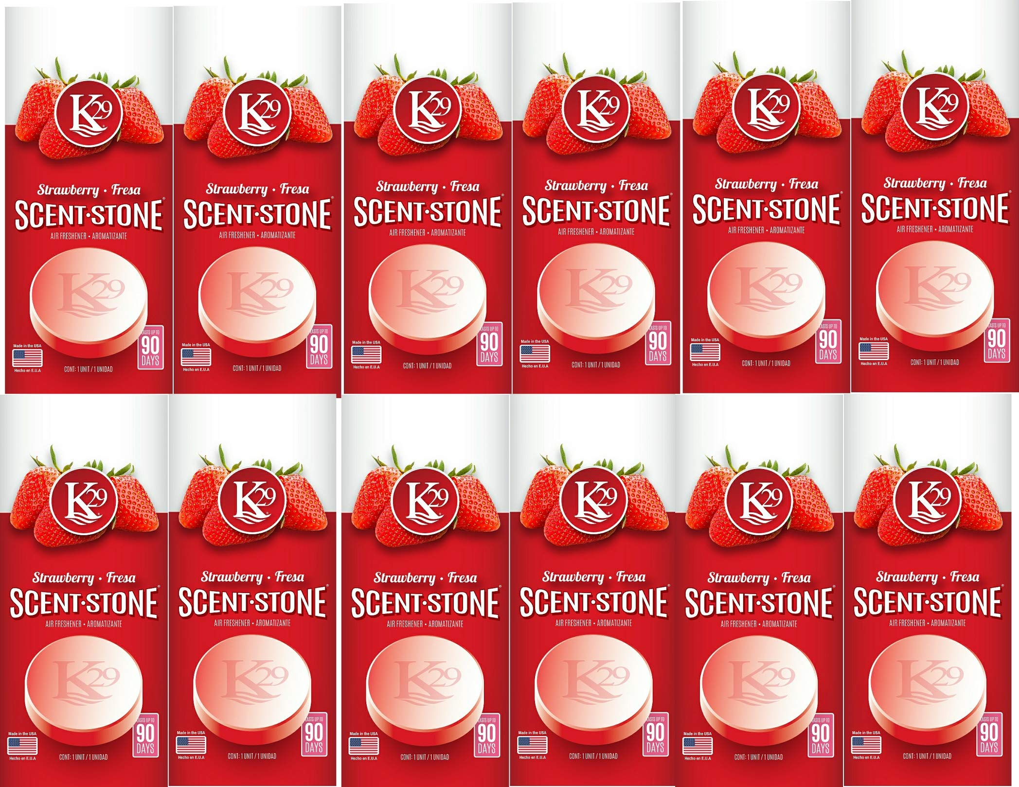 Scents Strawberry Scent Stone - 12 Pack