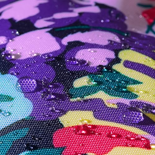 Miniatura 8 de Classic Accessories for Vera Bradley - Cojín para banco de patio, resistente al agua, 48 x 18 x 3 pulgadas, flores felices