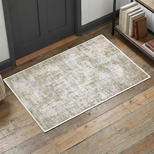 Miniatura 73 de Alfombra de área lavable de 5 x 7 pies para sala de estar, alfombra grande abstracta para comedor, dormitorio, alfombra antideslizante de 5 x 7