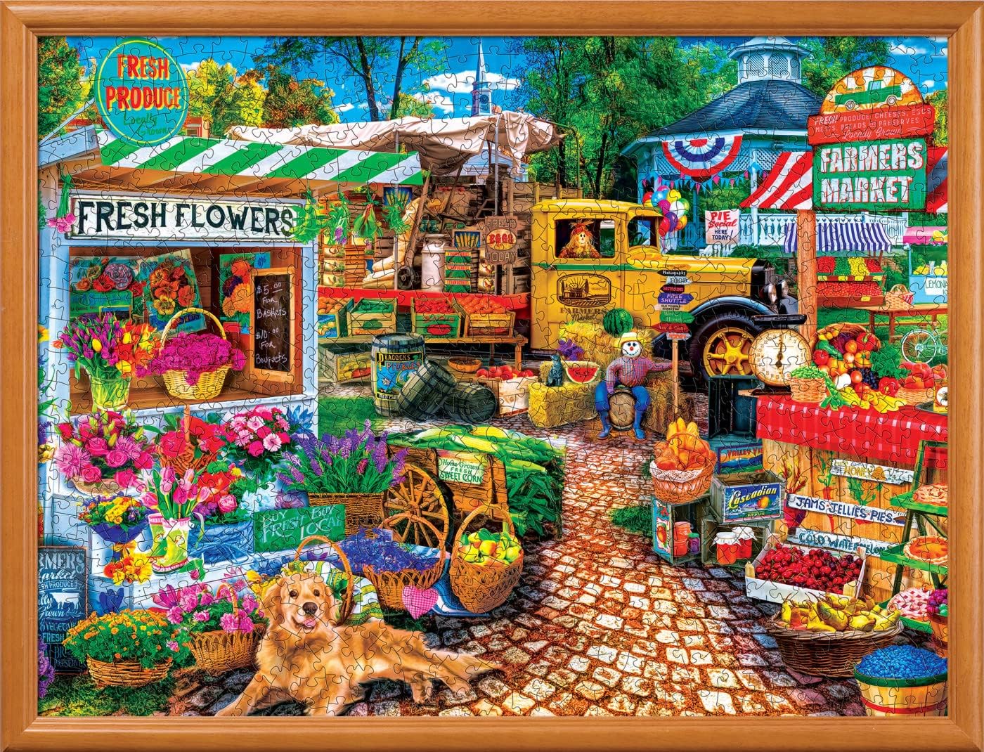 MasterPieces 750 Piece Jigsaw Puzzle for Adults and Family - Sale On The Square - 18"x24"