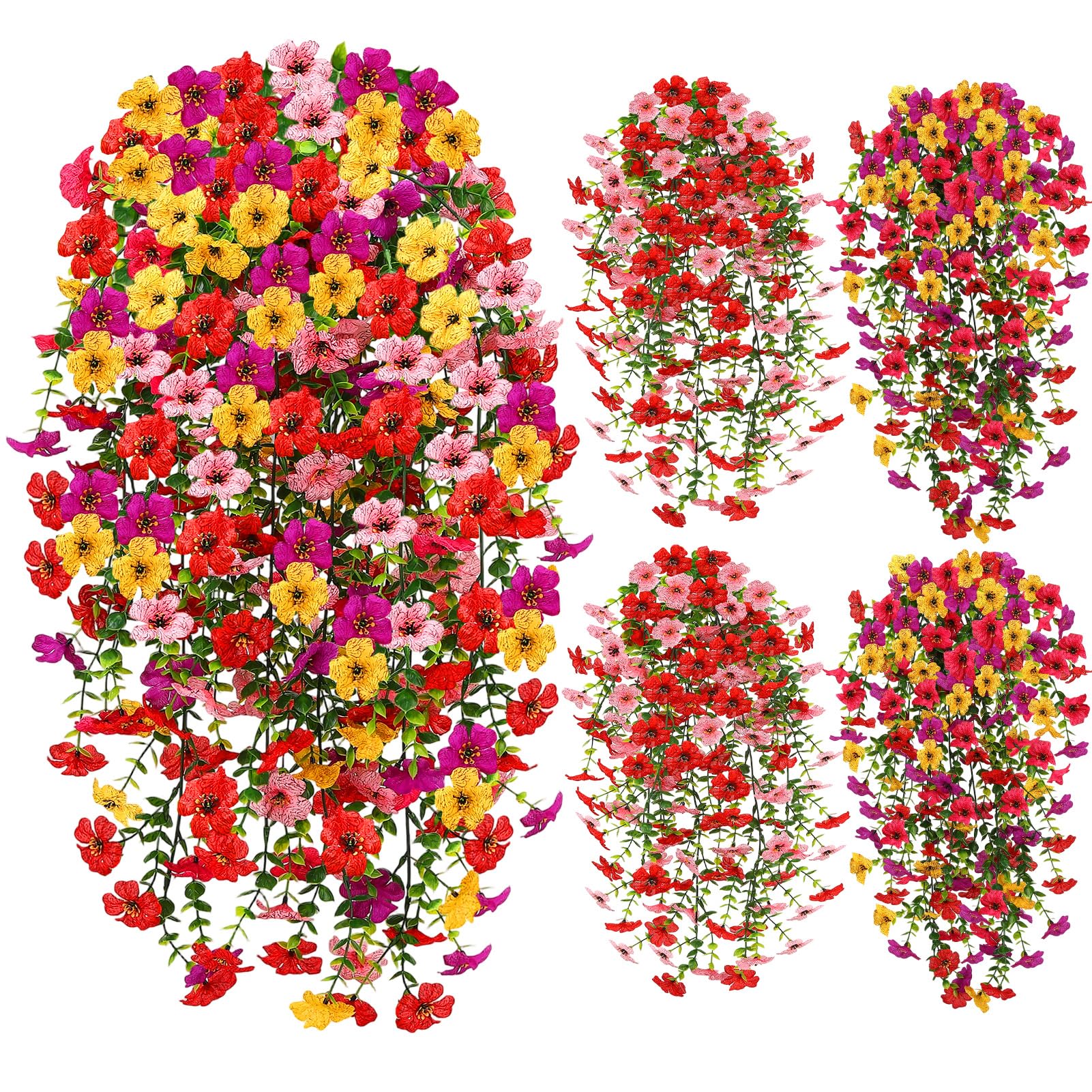 Fougère pothos artificielle rose pour mur végétal intérieur extérieur