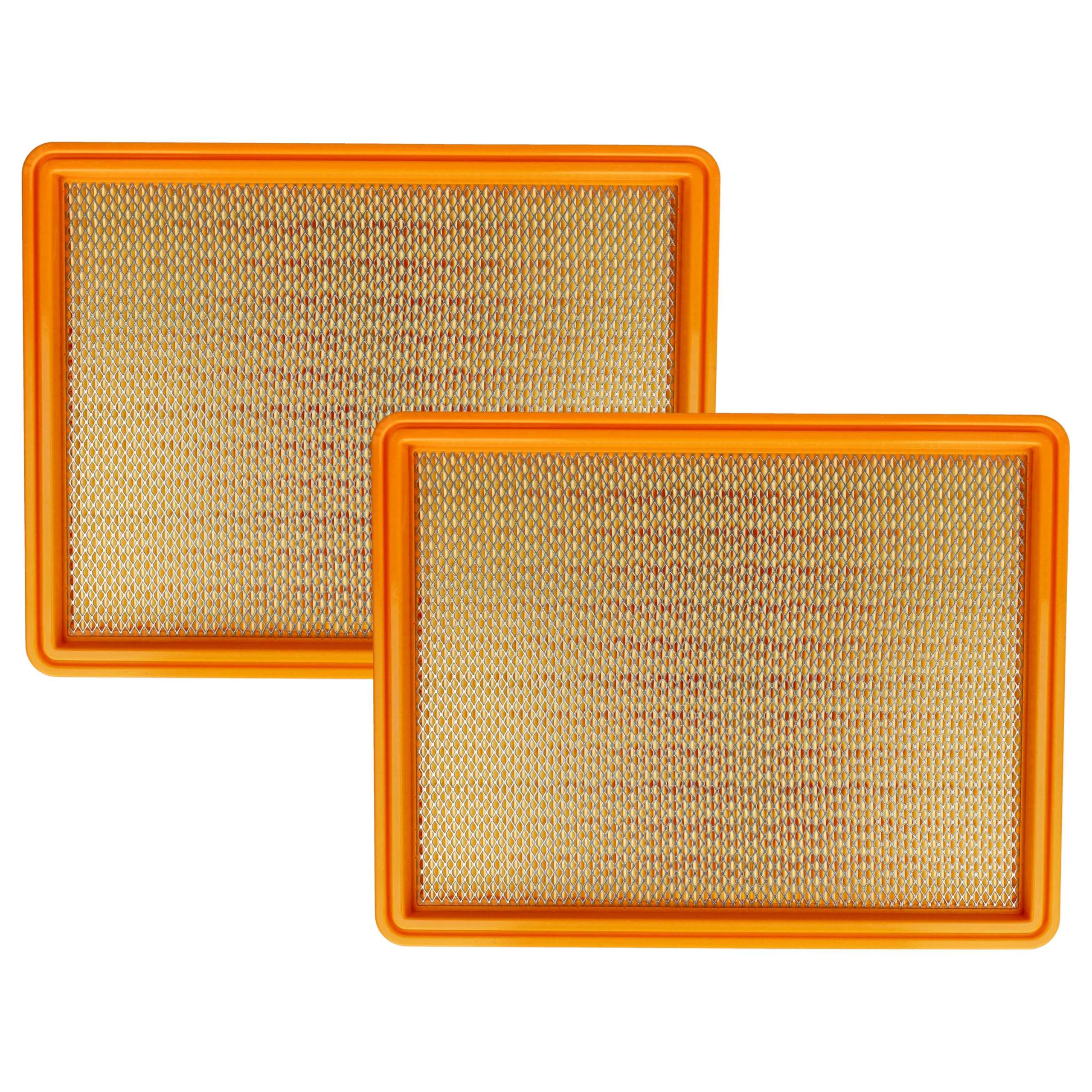 vhbw 2x filtres d'aspirateur remplacement pour Kärcher 5.731-020.0
