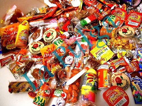 El mejor surtido de dulces de piñata mexicana en total de 250 artículos