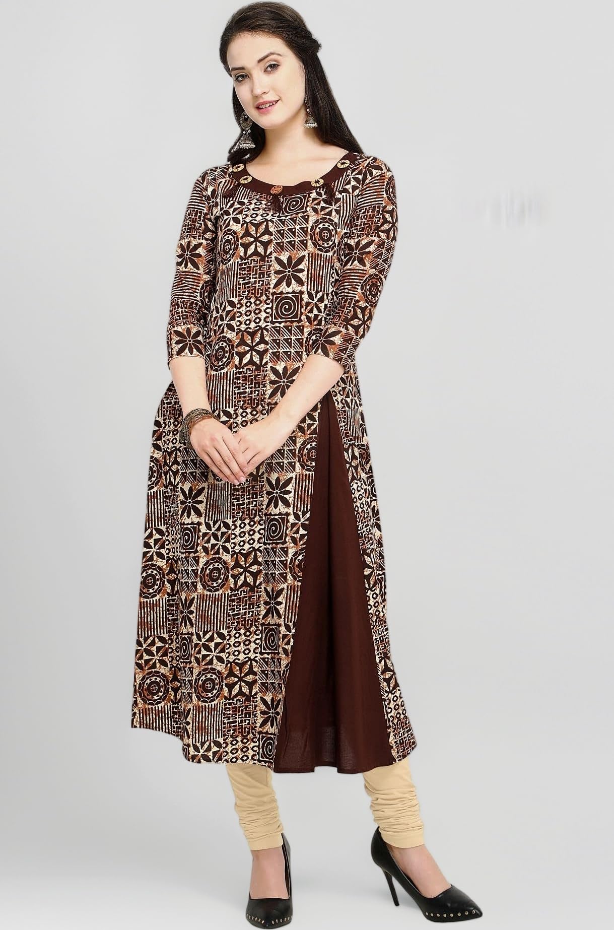 Women Cotton A-Line Kurta