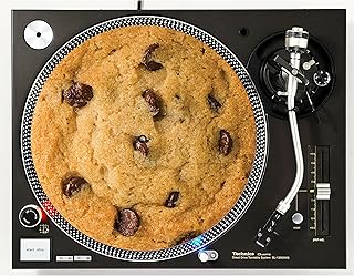 DJ Chocolate Chip Cookie Scratch Pad 1200 Vinyl Memorabilia 12