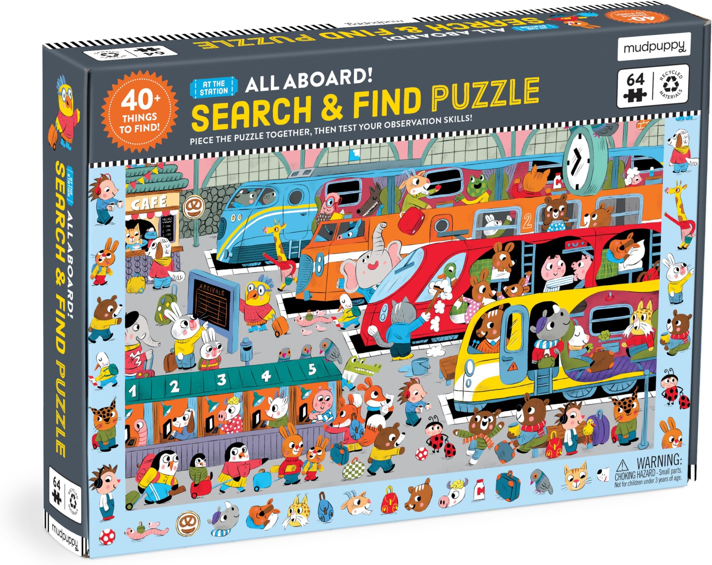 All Aboard! Train Station Search & Find