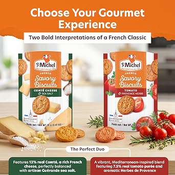 St Michel Savory Biscuit Conte Cheese & Geland Salt 70g