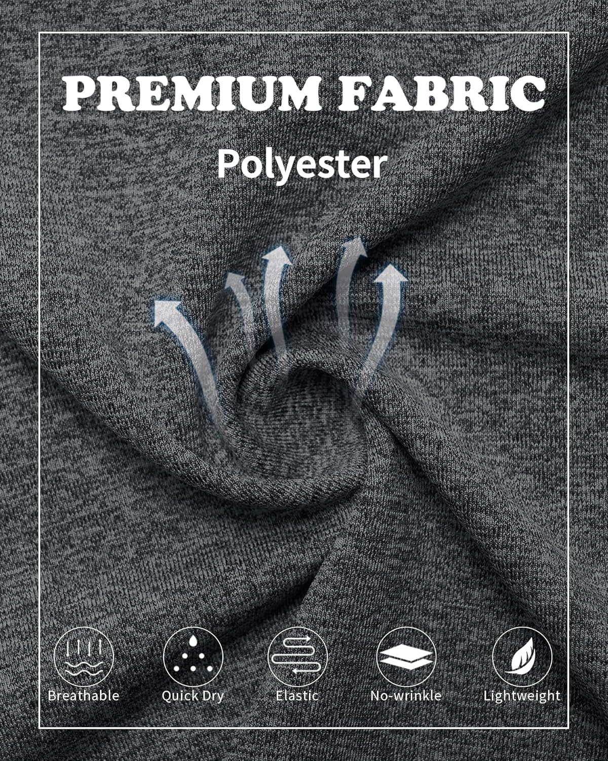 QBK Boys' Performance Polo Kids Collared Golf Shirts Long Sleeve School Uniform for 4T-16Y - Image 5