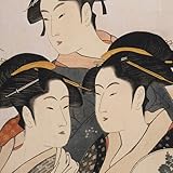 Japanese painting by Utamaro Kitagawa.